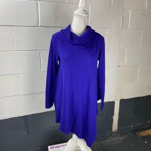 Eileen Fisher Turquoise  Wool Sweater Sz XS.